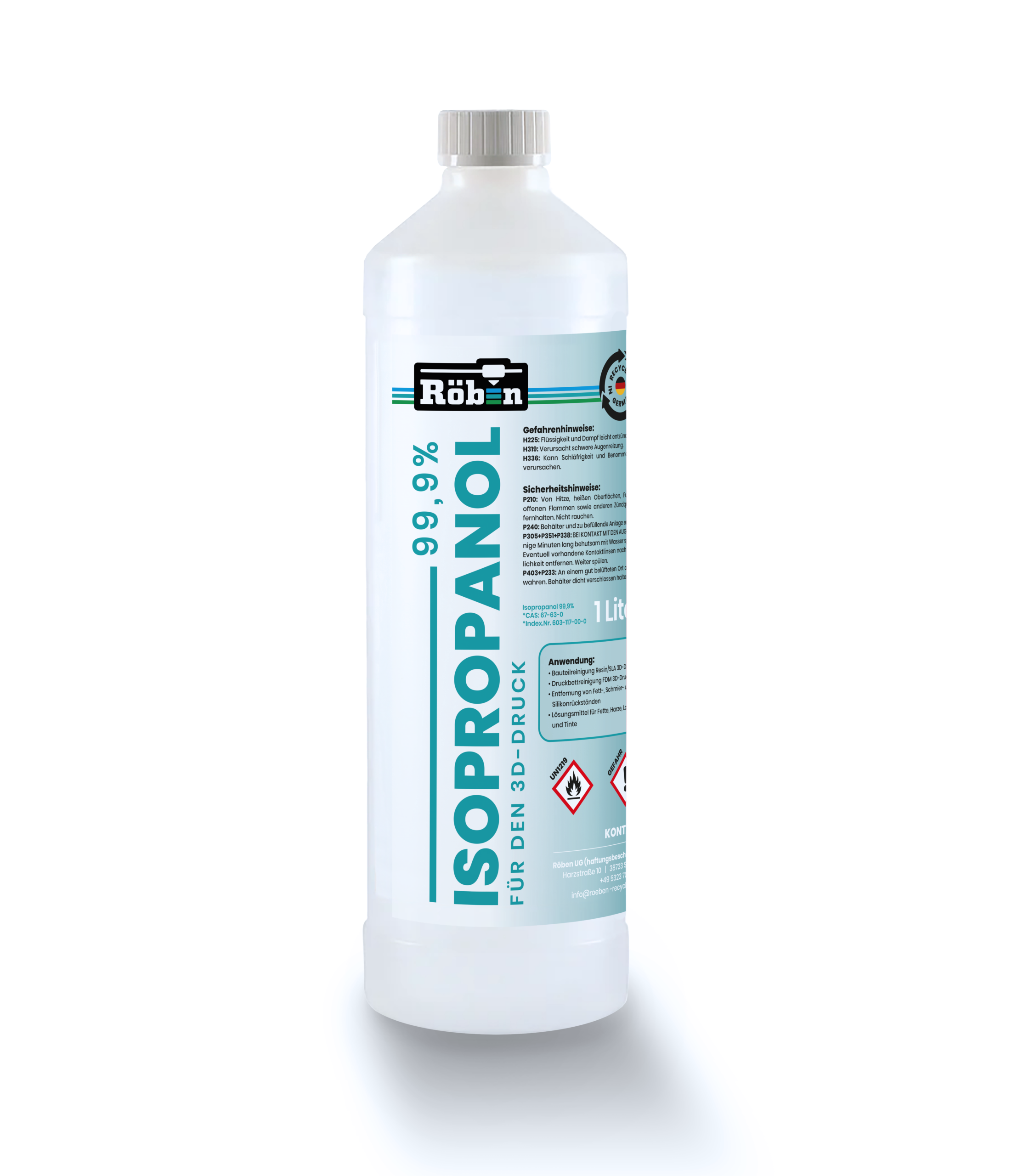 15x1L Isopropanol Multipack